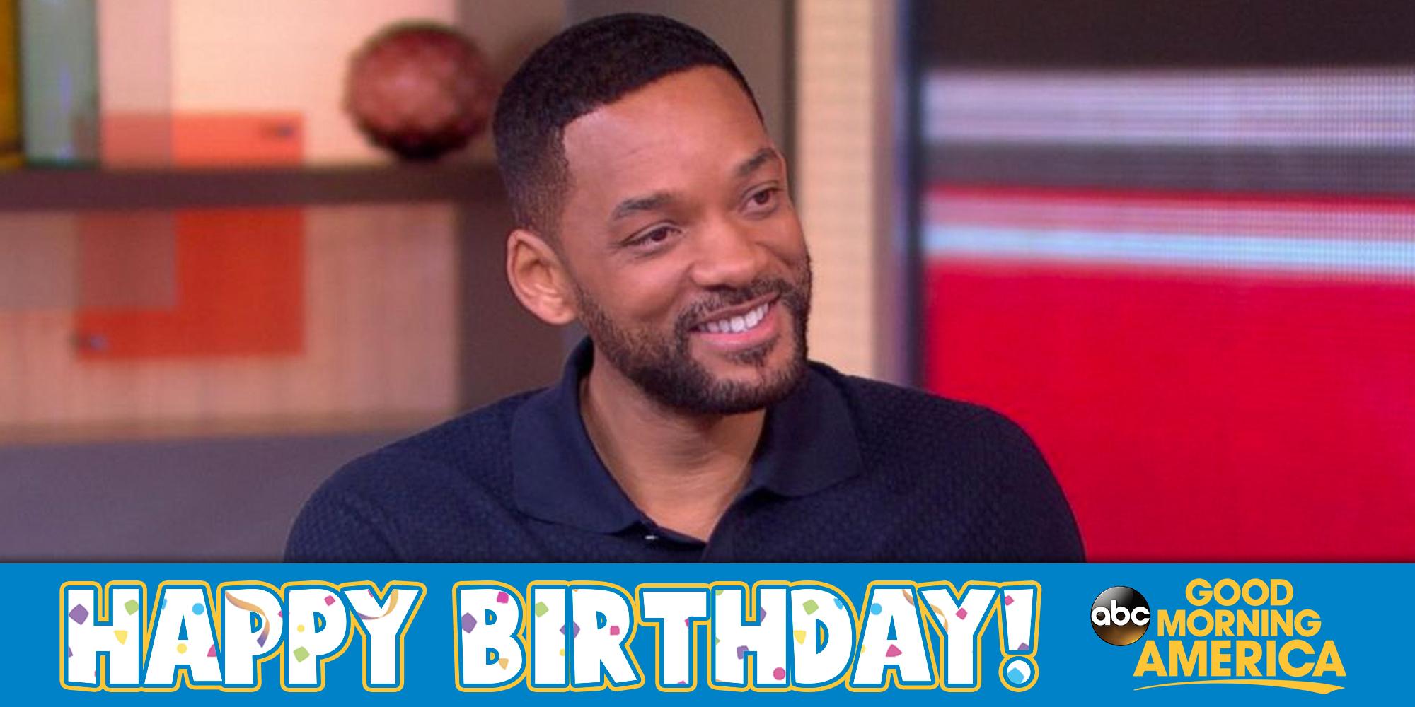 Good Morning America On Twitter Happy Birthday Will Smith 🎉 🎂 