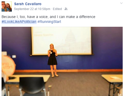 runningstart's tweet photo. #RaiseYourVoice! #YWPL2015 #ILookLikeAPolitician #womeninpolitics #leadership #inspiration http://t.co/IhaesTXxWT