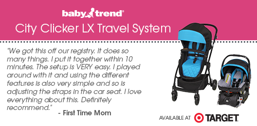 baby trend city clicker lx travel system