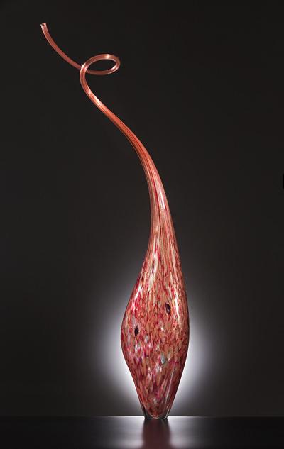 sofaexpo's tweet photo. #sofachicago piece of the day by Lino Tagliapietra @SchantzGallery! #sofa22 #glassart http://t.co/ESq5jml6x6