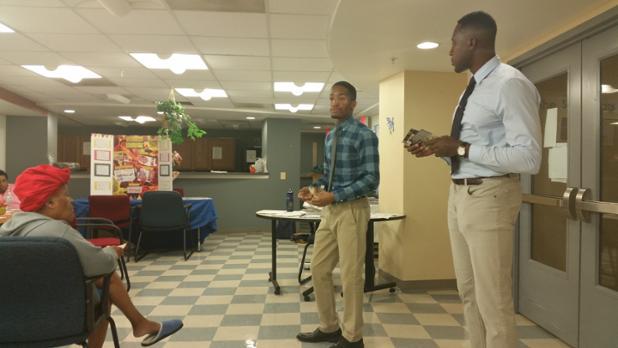 CPDCorg's tweet photo. Pharmacy students from @HowardU give Overlook seniors tips on how to manage medication + prevent falls. #FPAD15 http://t.co/cyS8llyEOo