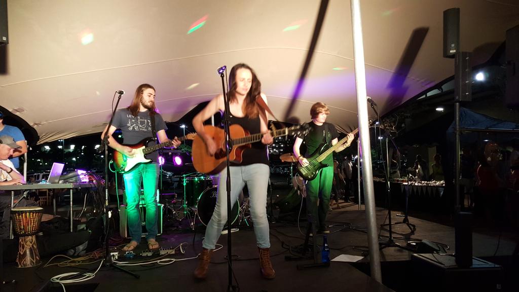 <a href="/CarriWolfe/">Carri Wolfe</a> rocking the Stoneridge Moonlight Market!  <a href="/EdenRad/">Eden AM 1368</a>