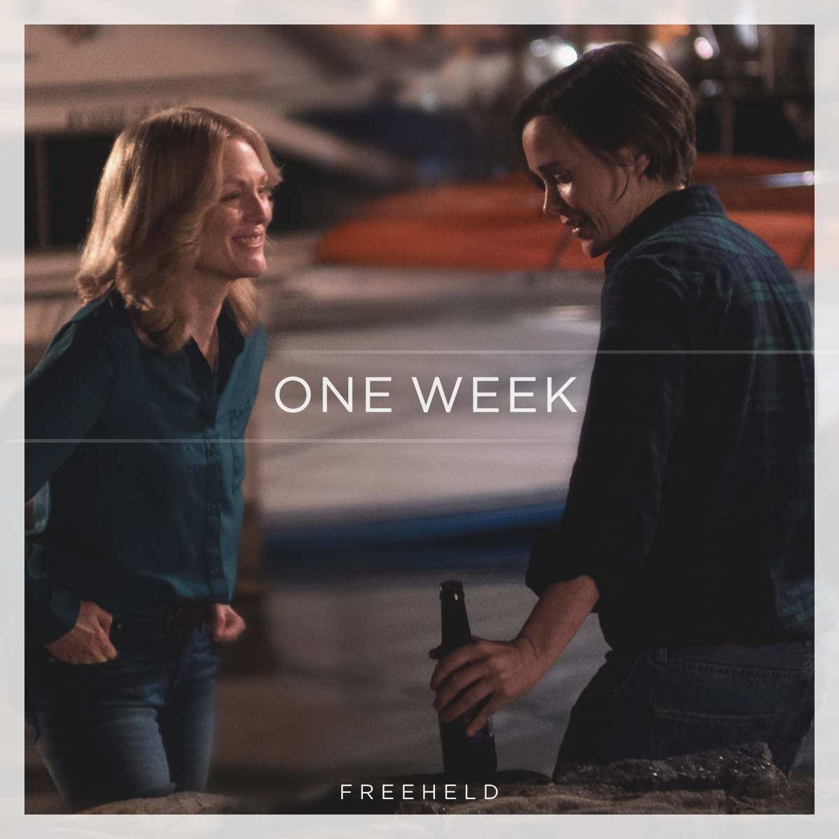 freeheldmovie's tweet photo. In one week, see the true events that led to the timeless love story of Laurel &amp; Stacie in #Freeheld. #LoveIsLove http://t.co/BR48rtH6FQ