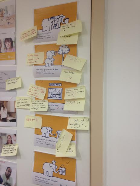 The_Elephant_'s tweet photo. The Ele is gathering lots of lovely feedback on his new images for @MindCharity peer support programme #sidebyside http://t.co/Pv5Bhzcsy7