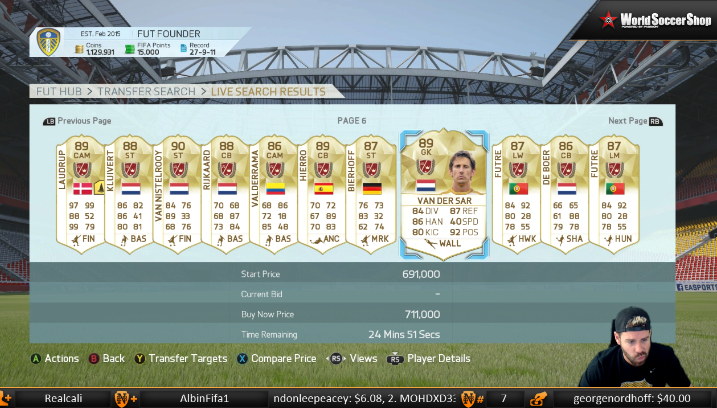 Nick28T's tweet photo. Shopping for Legends and then building a team around Firmino!

http://t.co/WWLDCUdvbt http://t.co/AuDIHnXwes