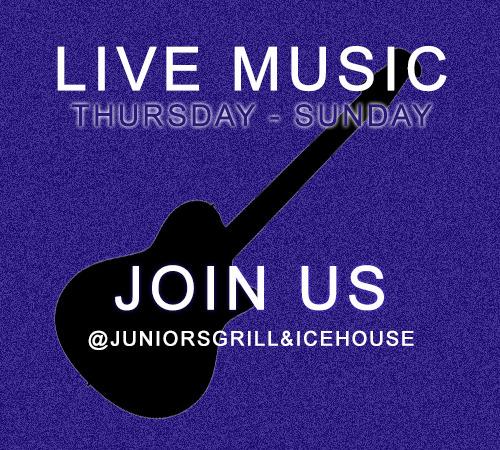 juniors_grill's tweet photo. Friday nights are hopping at Junior’s with two bands playing. One inside and one outside on the patio. Join us – a... http://t.co/QLmh2jlS6R