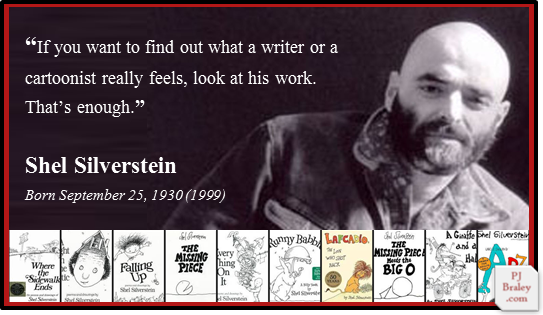 Happy Shel Silverstein, American writer, song-writer & poet.
More  