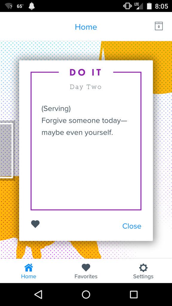 ACCYG_NE's tweet photo. Anybody else tracking with the #livedaily app today? #growth #discipleship http://t.co/nSAawJOagu