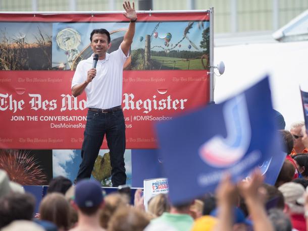 FiveThirtyEight's tweet photo. Bobby Jindal could still win Iowa: http://t.co/6PxsKhVdYC http://t.co/K1Ajs0f7ap