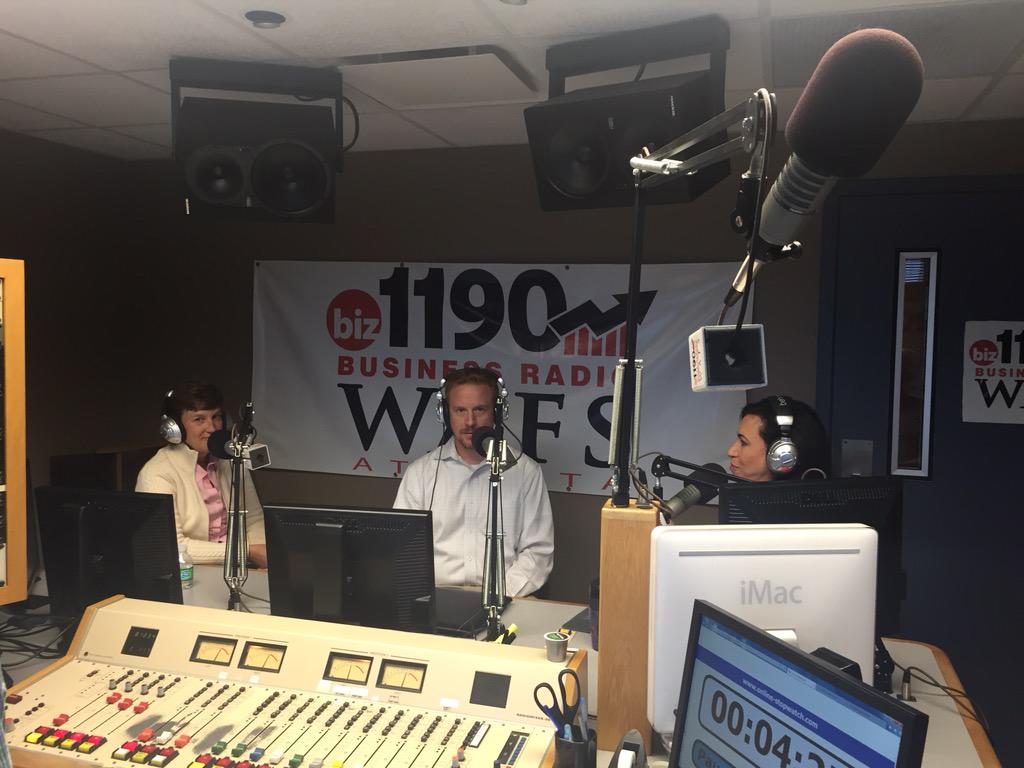 arketi's tweet photo. Talking biz news w/ @CherryBekaert @Path_Tec &amp; @DanaHBarrett on @biz1190 its @acgatlanta day here! http://t.co/DpeiRZLttG