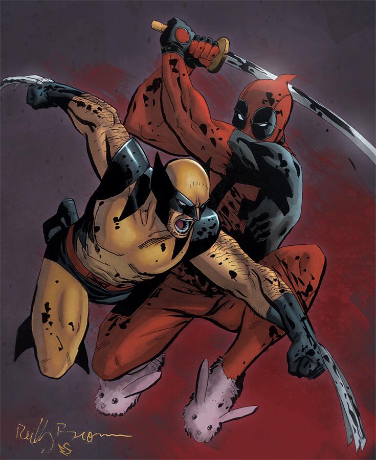 UpdatesMarvel's tweet image. Okay guys! Honest opinion! Who would win in a death match? Wolverine or Deadpool? #OneLastFight