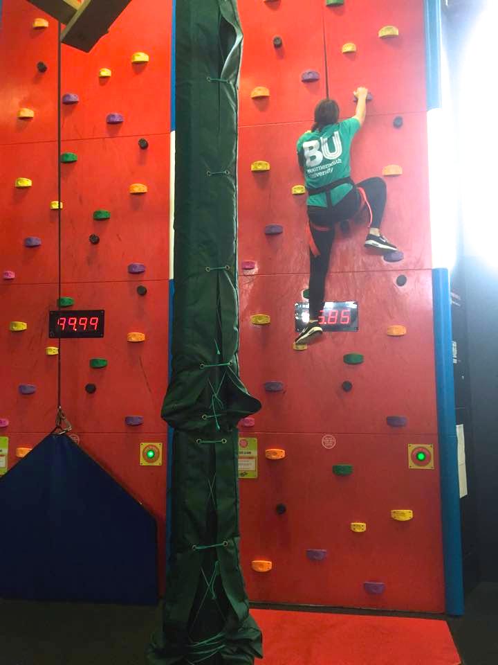 RockReef_UK's tweet photo. We're pleased to welcome @bournemouthuni students to RockReef today! #BUFreshers #TestYourLimits http://t.co/vNrtQlwi3u