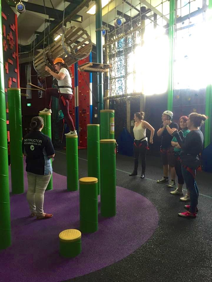 RockReef_UK's tweet photo. We're pleased to welcome @bournemouthuni students to RockReef today! #BUFreshers #TestYourLimits http://t.co/vNrtQlwi3u