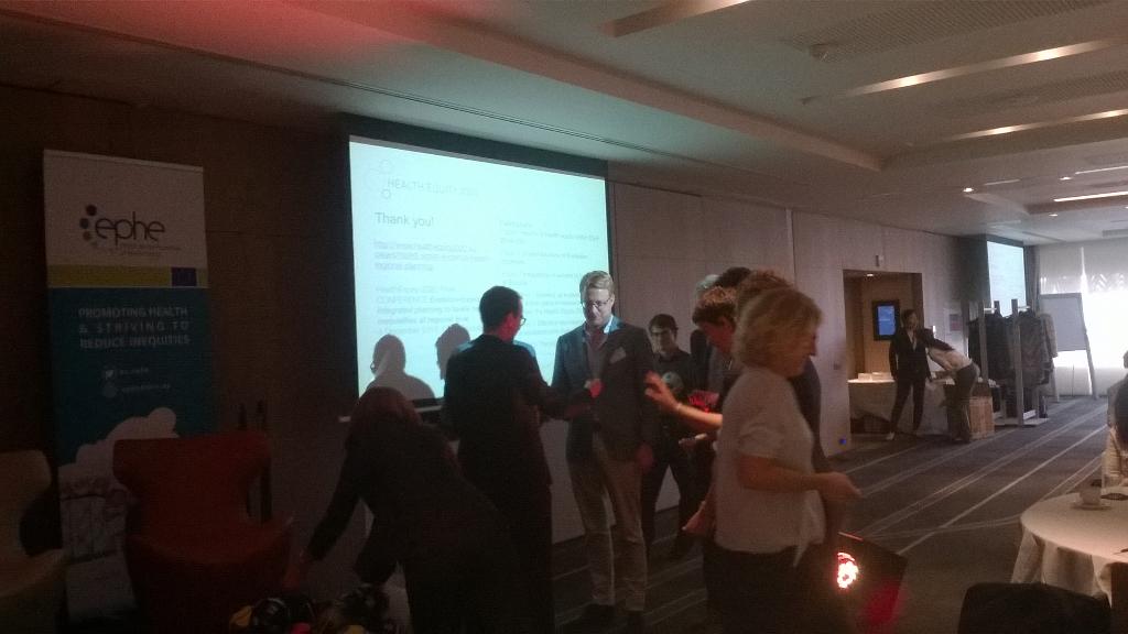 Rewarding the winners of our bike challenge #EOF2015