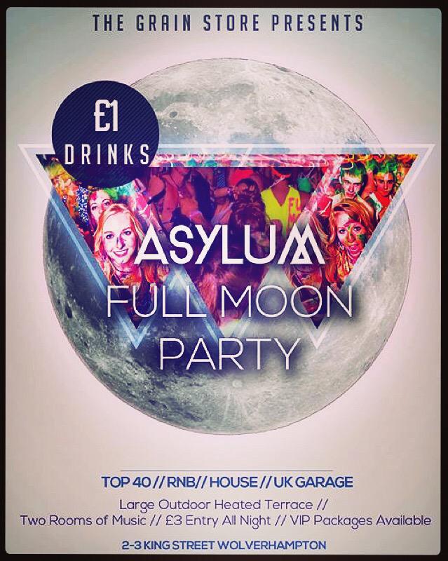 AsylumSaturdays's tweet photo. Tomorrow Night!! We Present our FULL M🌕🌕N PARTY!! Uv Cannons, Lasers, Bubbles, Face Paint &amp; More!DM us for guest list http://t.co/Uhe0BwznH3