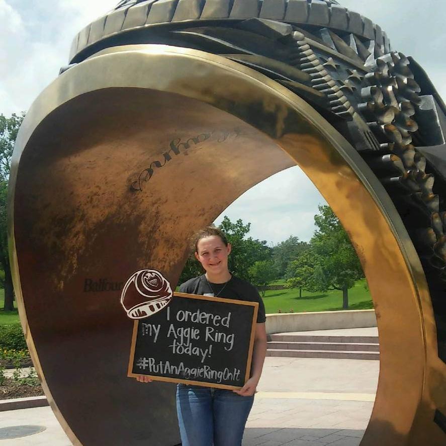 #aggie ring day Can't wait for her group later today