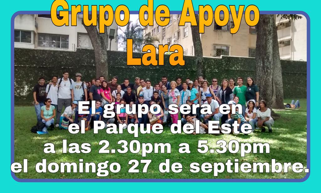 Recomendao's tweet photo. #Dom27Sep @fundasperven los espera en el #Grupo_De_Apoyo #CapituloLara http://t.co/KR3bUSgvyb