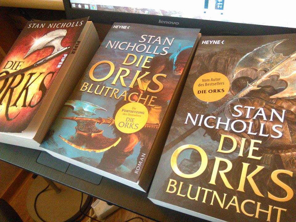 Thyaz90's tweet photo. Meine Artgenossen schlagen sich im harten Fantasy-Feld ganz gut. #DieOrks
Die Orks 8/10
Blutrache 6/10
Blutnacht 7/10 http://t.co/fwWsyc9TE7