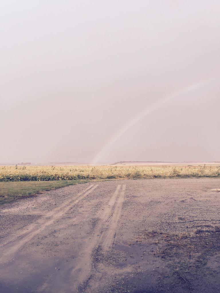 HowardElliott4's tweet photo. @ksupaul It looks like the pot of gold must be on the Rake farm. http://t.co/99Qx38v8Hx