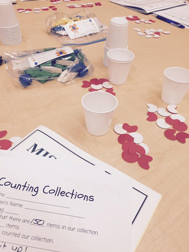 Learning ways to use multiplicative thinking in grades K-3 at the VCMS conference in Hampton. #NPSmath