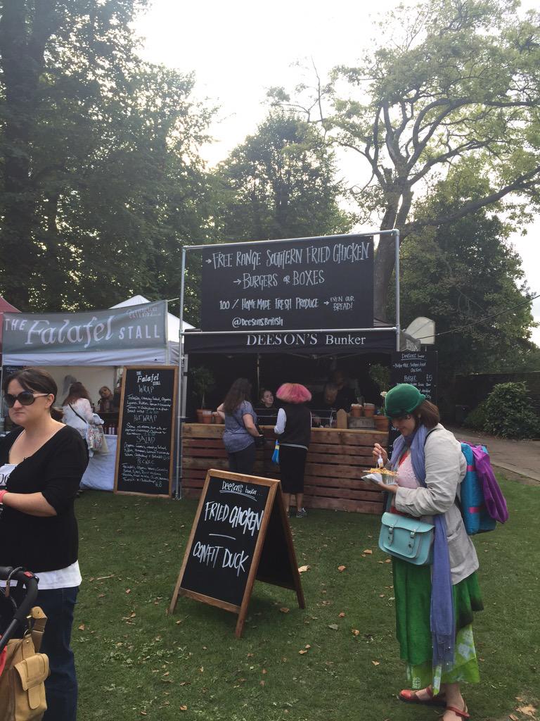 emwilco's tweet photo. Busy busy @ctfoodfest new people and old friends too @DeesonsBritish http://t.co/iLIMhNWqfu