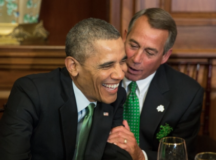 Unstable drunk John Boehner to resign 