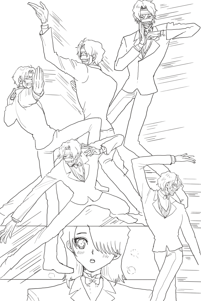 まゆたんとカンフーをフィリップくんとギルベルトさんでトレスしました。 たのしかったです 