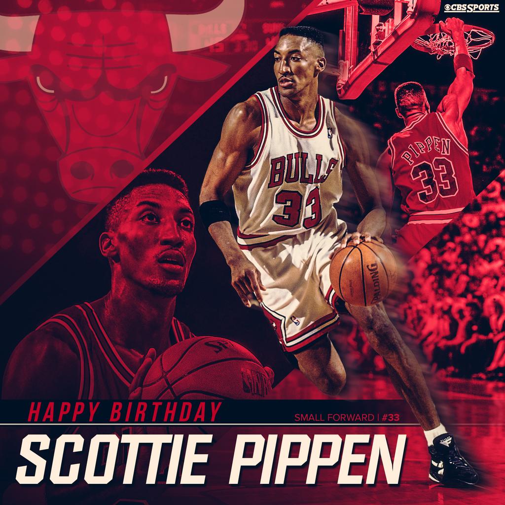 Happy 50th birthday to an all-time great: Scottie Pippen! 