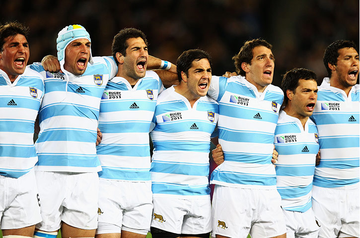 EurosportDE's tweet photo. ab 17:30: Singstunde beim @rugbyworldcup mit #ARGGEO. LIVE #Eurosport http://t.co/lfWRCTfucX