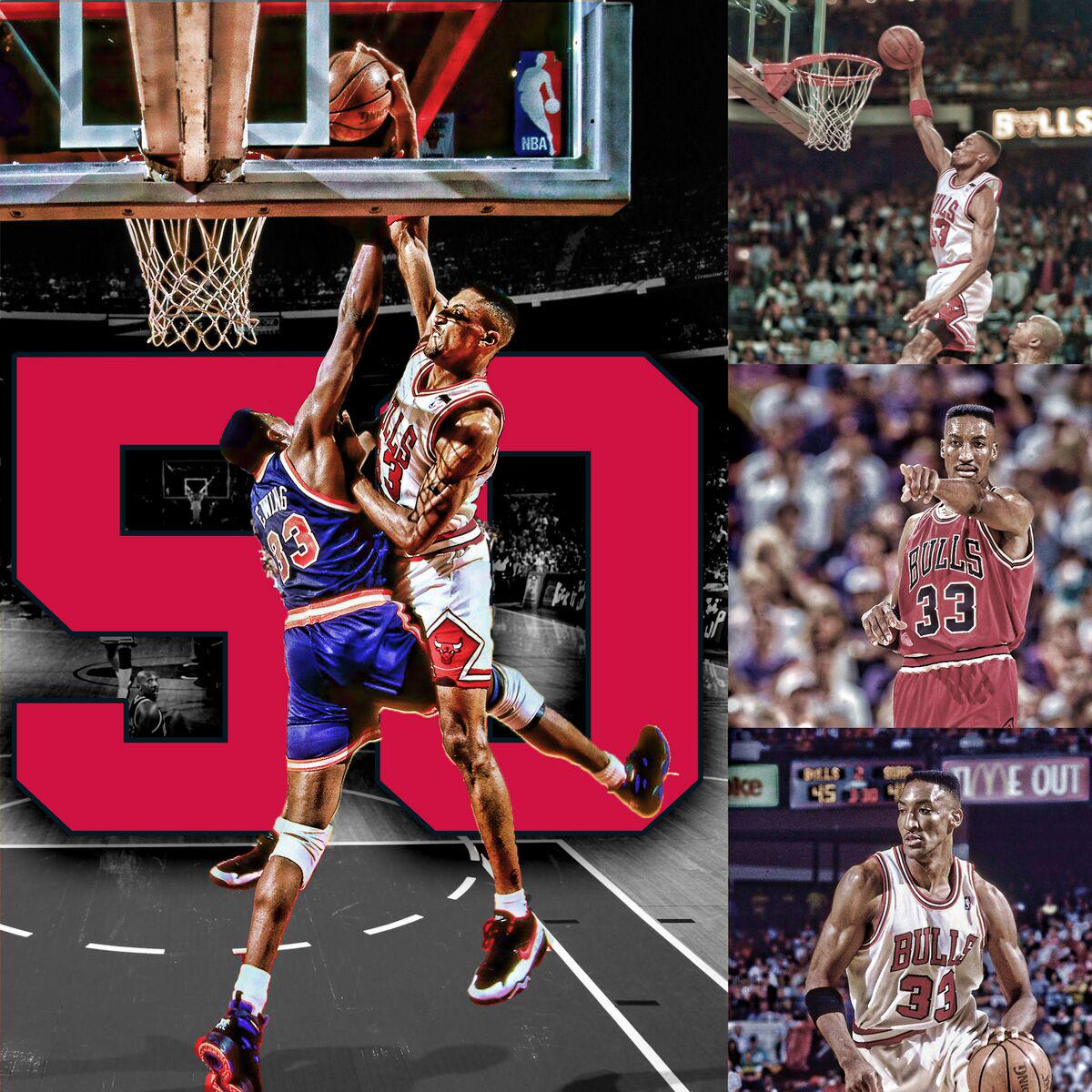 Six rings.  Seven All-Star appearances.  Two Olympic gold medals.  Happy 50th birthday, Scottie Pippen! 