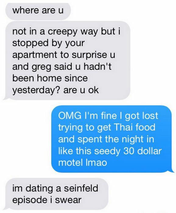 5SCS_Smut's tweet photo. "So Im a Seinfeld episode :(" parody Michael tweet (ft. Gregg 😁) #TextSCS #CuteSCS http://t.co/vxp5FL1sUH