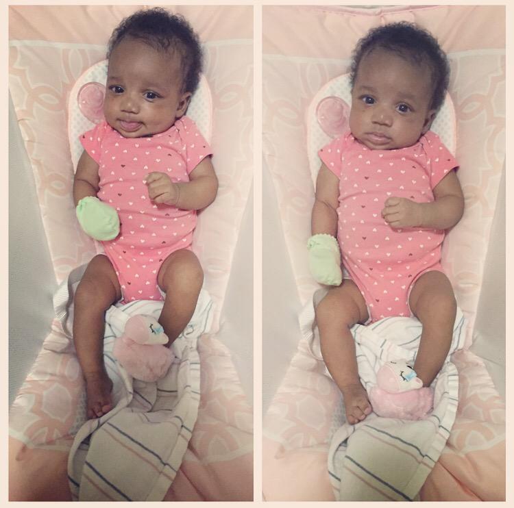 CheCheMonroe's tweet photo. Happy 2 months baby girl 👶🏽💕💕💕 http://t.co/PdbV50evtk