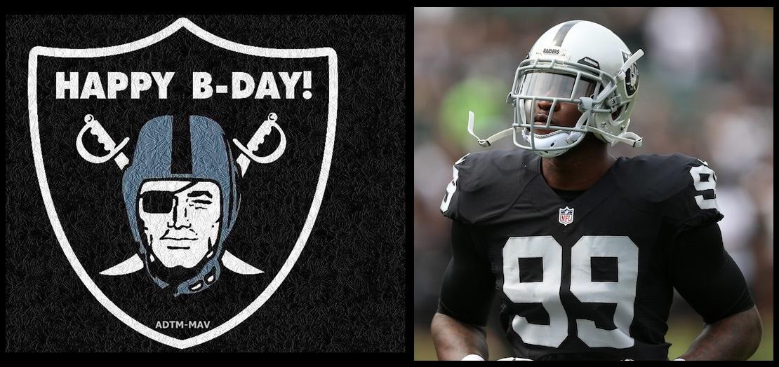 Happy birthday to LB Aldon Smith, September 25, 1989. 