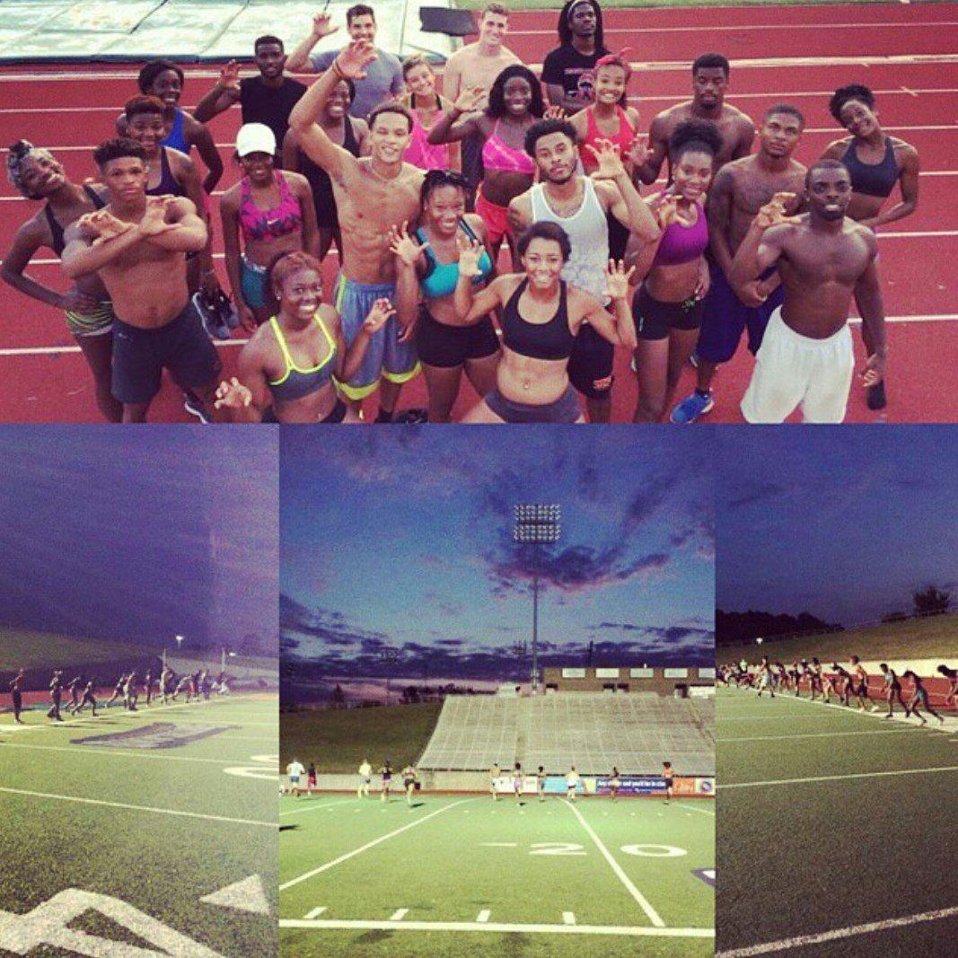 Eat em up Kats 🔥👊🐯😍 #trackfam#shsutrackandfield#earlymorningworkouts#trackislife