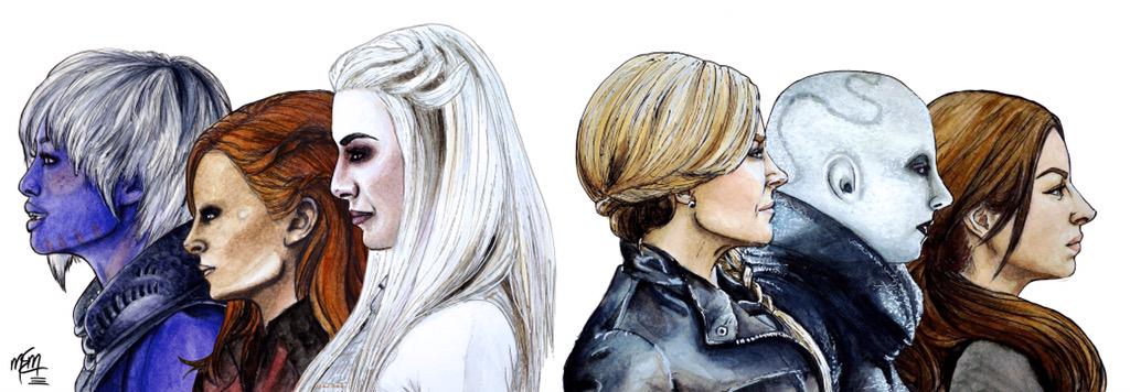 studioofmm's tweet image. Women of #Defiance studioofmm.deviantart.com/art/Women-of-D… #RenewDefiance