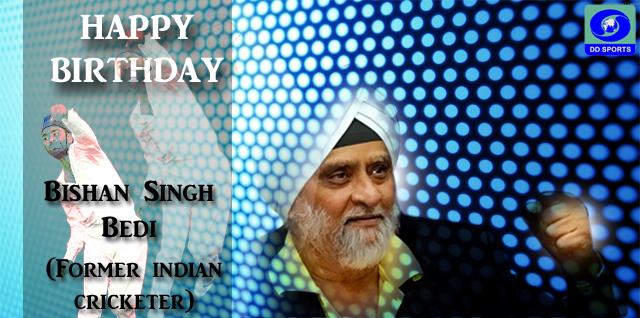 DD Sports wishes the former  Bishan Singh Bedi a very Happy Birthday  