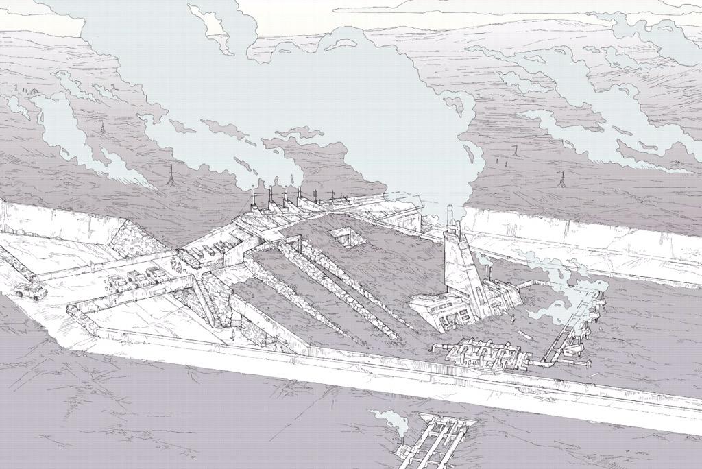 NewHallArtDept's tweet image. Recent #architecture work by our New Hallian and #artist Liam, done at the UCL #bartlettschoolofarchitecture #london