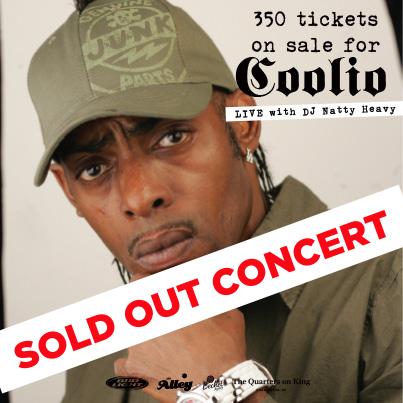 TheAlleyChas's tweet photo. RT, because the wait is over. @Coolio will be transforming The Alley into a Gangsta's Paradise TONIGHT. http://t.co/XP44SaXIhM