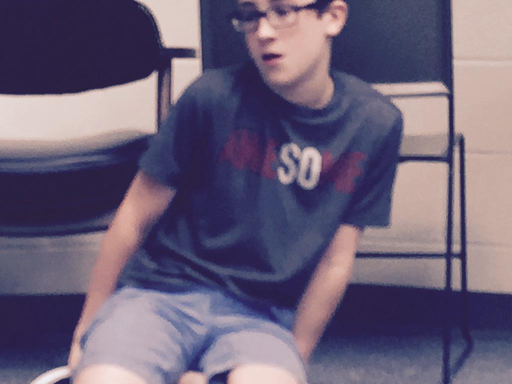 dddrenner's tweet photo. @Central_Tigers Mr. Heitz's class is like Ethan's shirt...AWESOME! http://t.co/Nre2SLLYDc