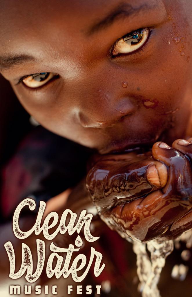 CleanWaterMusic's tweet photo. Wow! As of right now the #CleanWaterMusicFest has officially raised over $100K for @charitywater! #CWMF4 is TOMORROW! http://t.co/ERPeWEPkA3