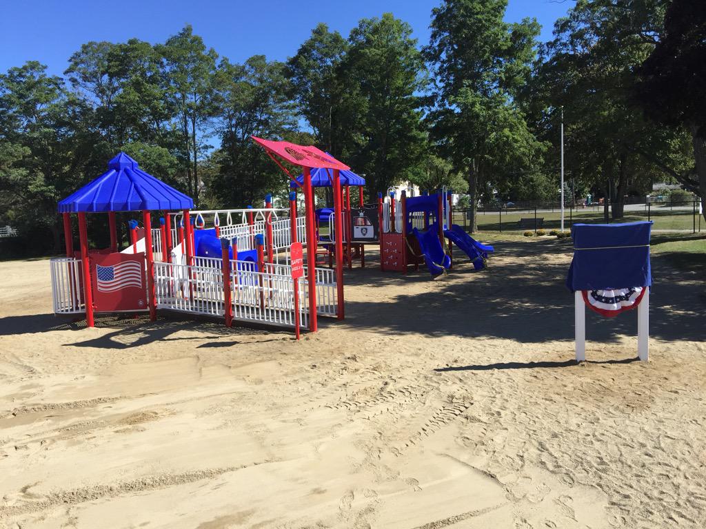 Playground in Wilmington, MA opens tomorrow 10AM at Silver Lake Beach!