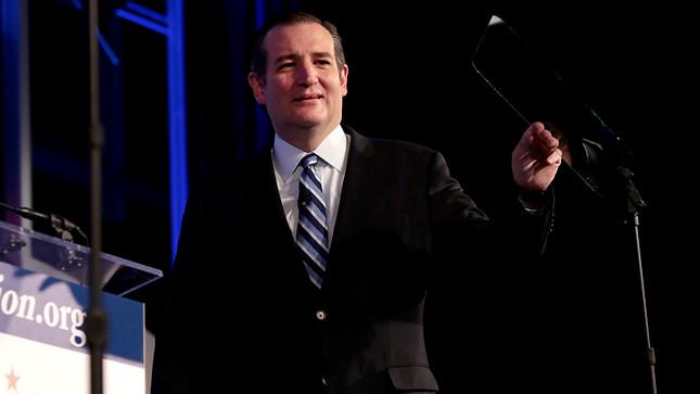 thehill's tweet photo. Cruz electrifies Values Voters with first day promises: http://t.co/uINIsnkeoR #VVS15 http://t.co/bTLqwYrA9Y