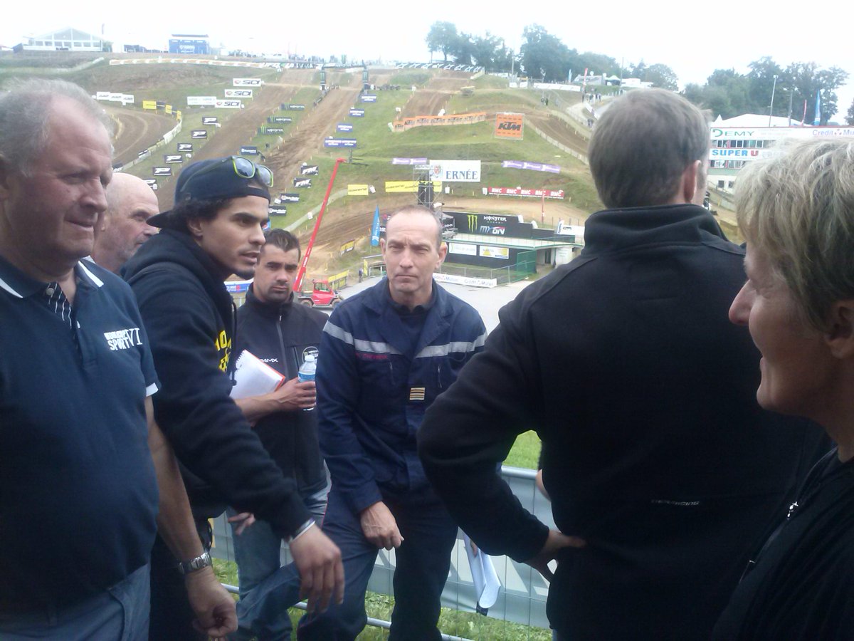 #mxon : les services de l'Etat mobilisés pour votre sécurité sur le Motocross d'#Ernée.