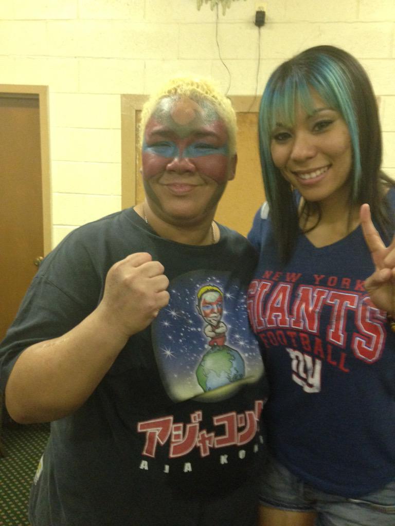 Happy birthday to one of my idols, Aja Kong !!! 