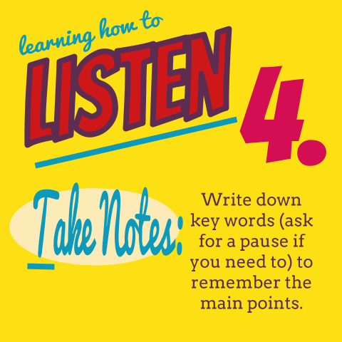 thegym's tweet photo. Don't be afraid to make notes of important points in conversation- it'll help you listen. http://t.co/544M34O01U