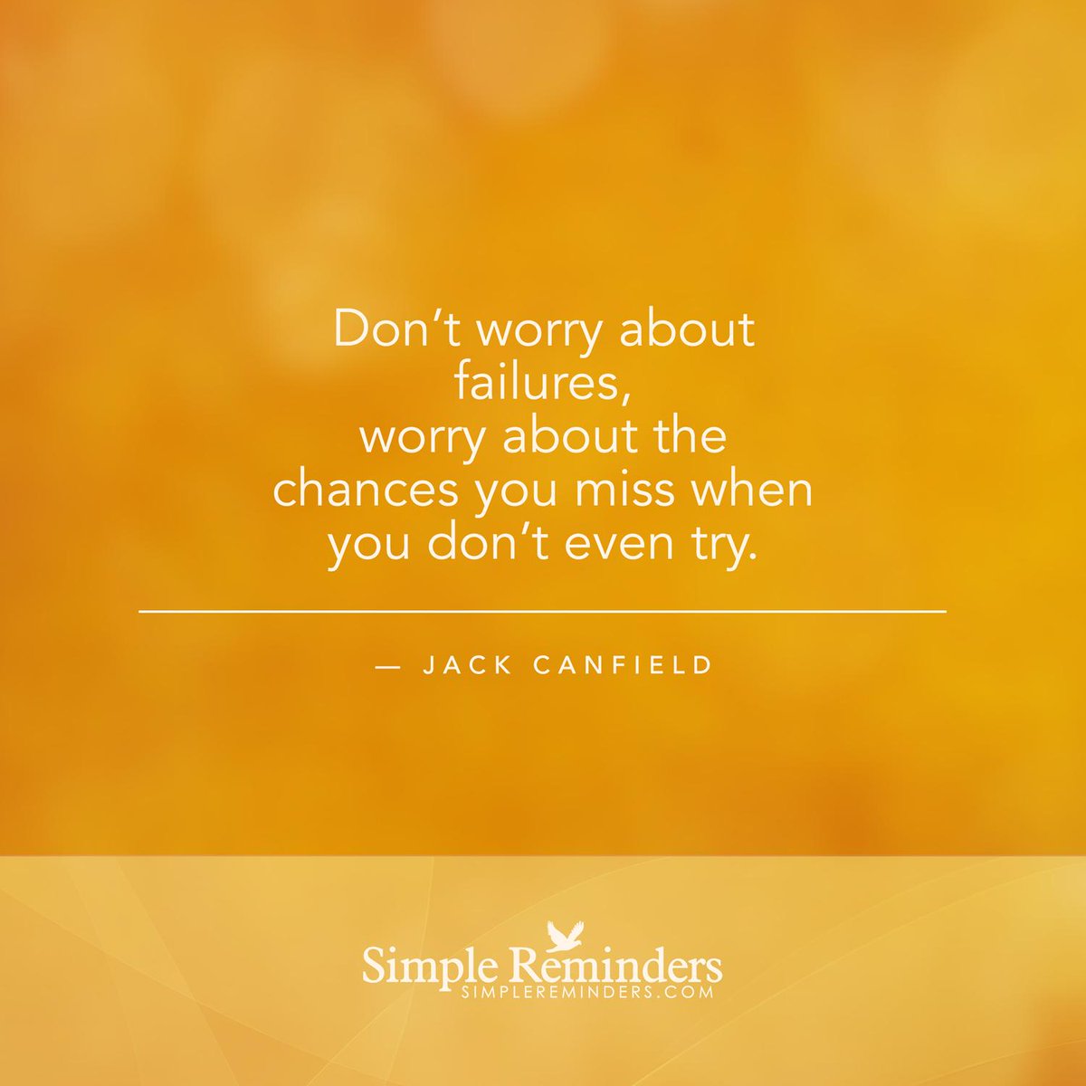 StoryBoxPR's tweet image. "Don't worry about failures, worry about the chances you miss when you don't even try." ~ Jack Canfield
