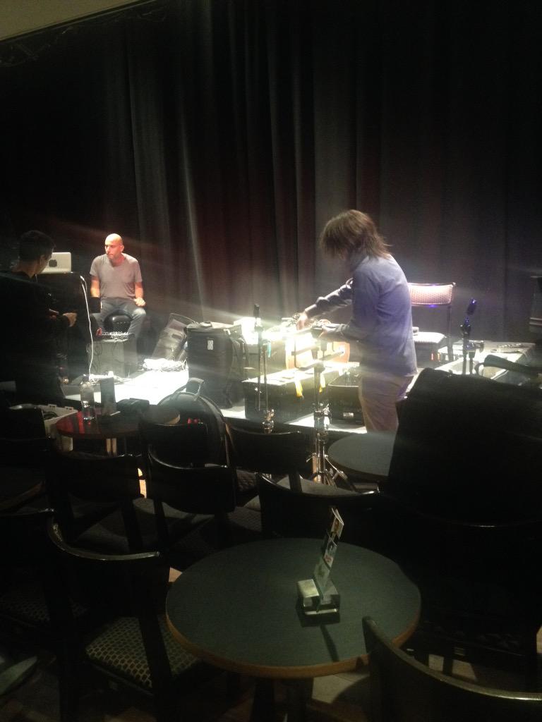 CityMusicF's tweet photo. @eusebio_san7 being amazing helping to set up for #solosegundo tonight! http://t.co/yPbGbng4JG