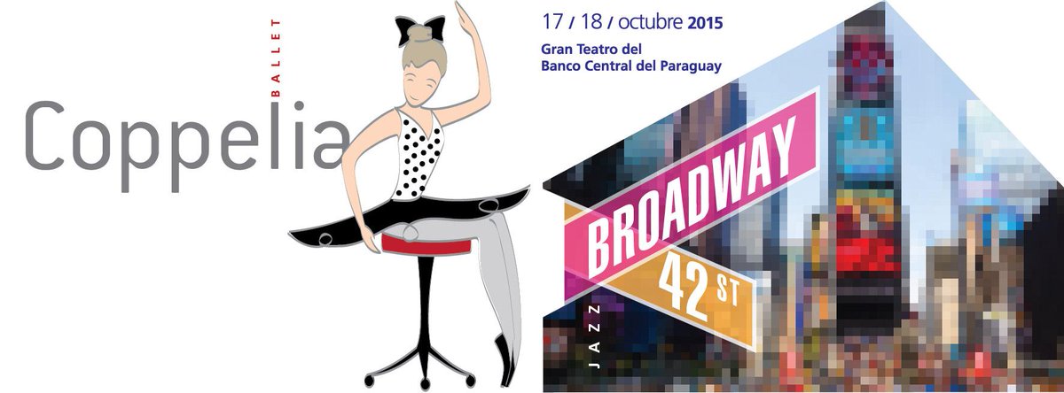 amarballet's tweet photo. ¡YA LLEGA! Mañana a las 13hs empieza la VENTA DE ENTRADAS en la @RedUTS_Py! #lasdeAlex en #Coppelia y #Broadwayyla42 http://t.co/my0zCw7rvs