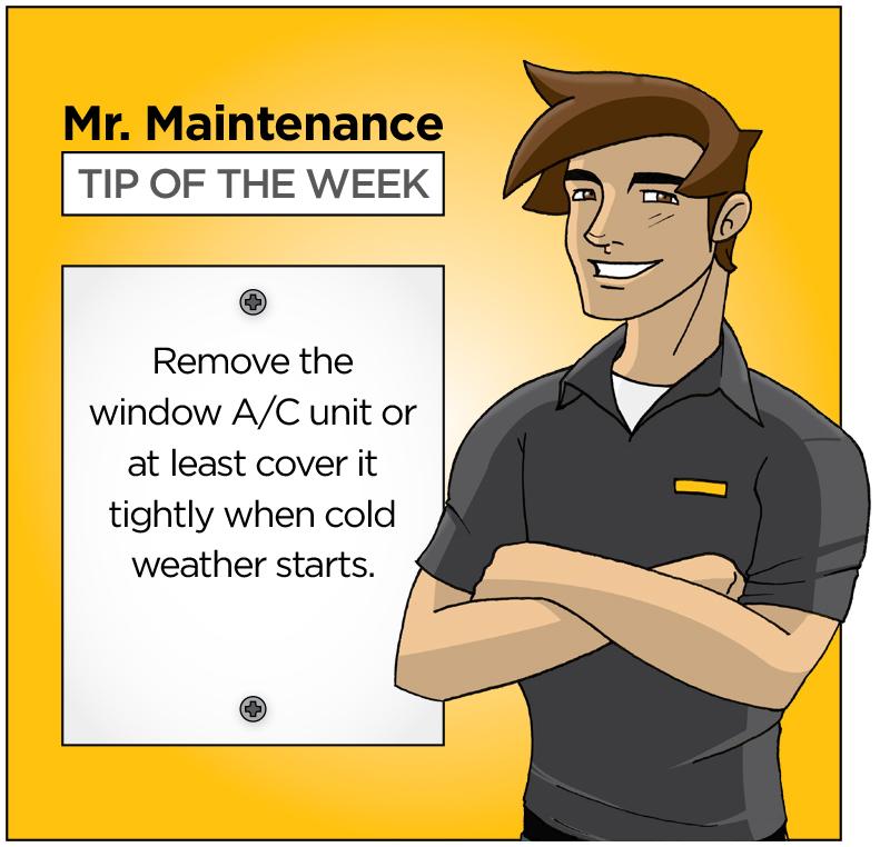 HDSupply's tweet photo. MYTH: Instead, remove window A/C unit or least cover tightly when it's cold out. http://t.co/UKyOoGu8HU http://t.co/i2QHinNRG0