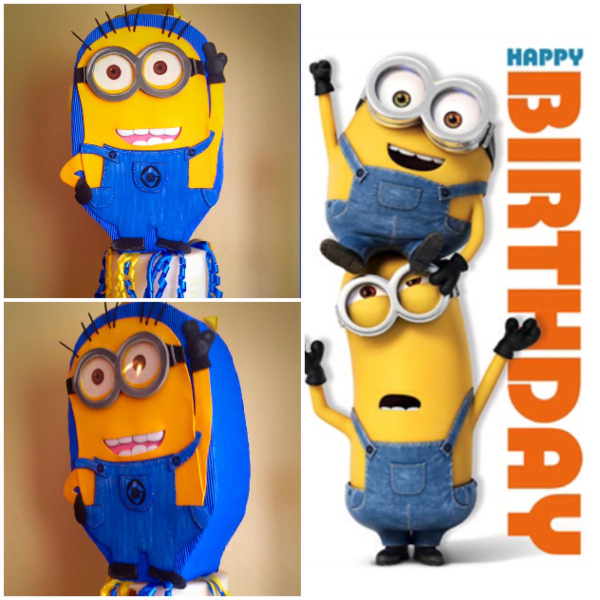 PartyTimeEva's tweet image. Presenting a beautiful Minion Piñata order... we are going bananas at Party Time!#birthday #party #piñata #toys #fun